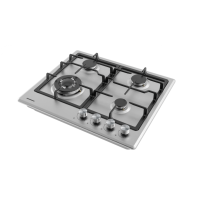 Вбудована поверхня газова HEINNER HBH-M495IWFIX