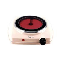 Електроплита інфрачервона Dario DHP121B (1камф, бежева)