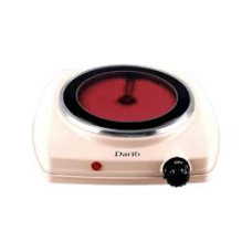 Електроплита інфрачервона Dario DHP121B (1камф, бежева)