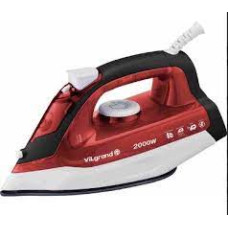 Праска DT ViLgrand VEI0203_red (2 кВт, нерж., паровий удар, вертикальне відпарювання)