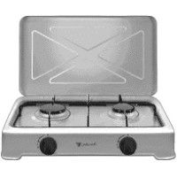 Таганок YUCEL O-200-LPG-silver 2 комф.,кришка